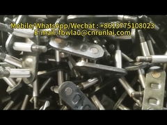 Bagian Stenter Baja Monforts Stenter Clips Untuk Stenter Mesin suku cadang