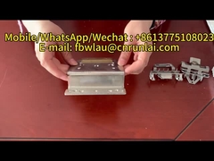 Jerman Barat BRUCKNER Bagian Mesin Penetapan Panas Pemegang Pin Anti Karat